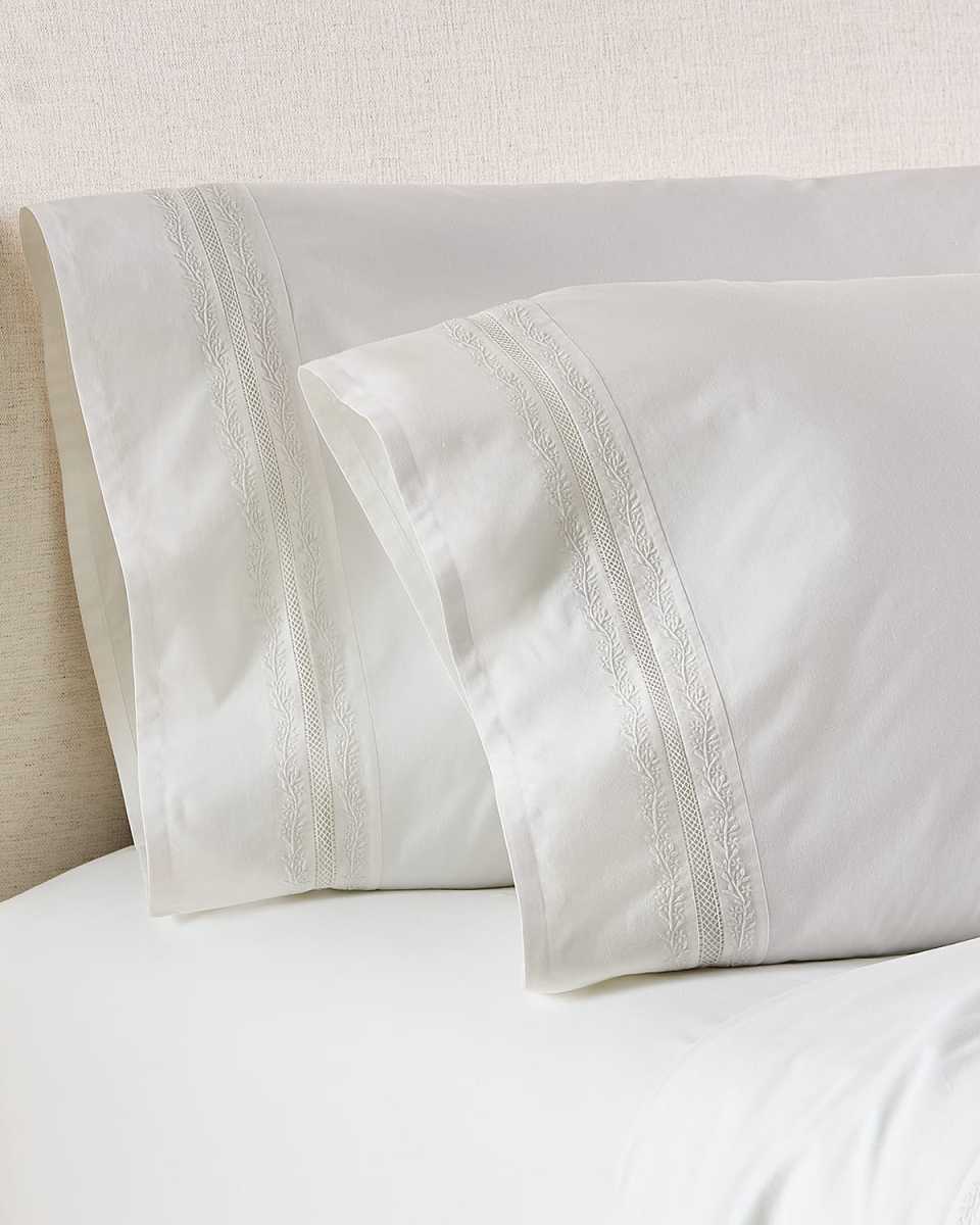 Miriah 200 Thread Count Percale Standard Pillowc